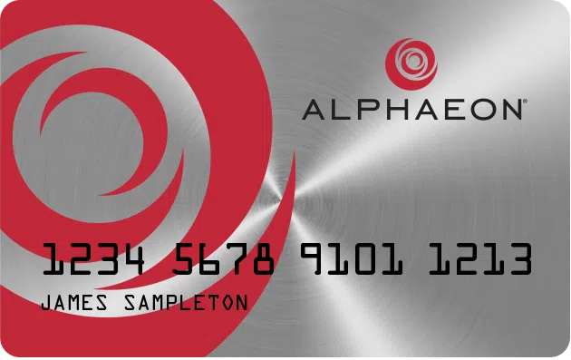 Alphaeon Financing Card, offering flexible payment options for plastic surgery and aesthetic treatments at Advanced Institute for Plastic Surgery.