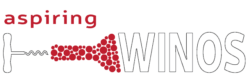Aspiring Winos logo, representing a popular wine and lifestyle blog.