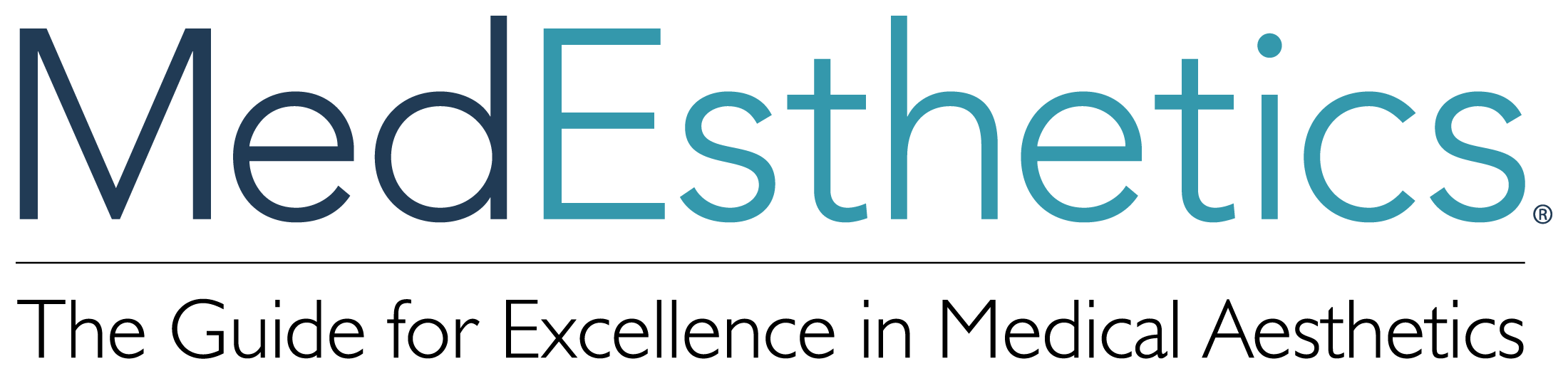 MedEsthetics logo, representing a trusted resource for medical aesthetics.