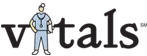 Vitals logo, healthcare provider review platform.